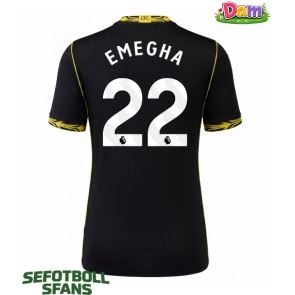Chelsea Emmanuel Emegha #22 Bortatröja Kvinnor 2026-27 Kortärmad